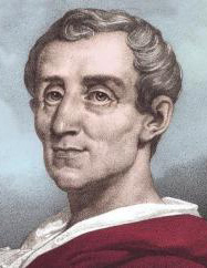  Charles Montesquieu (1689–1755) developed the separation of powers theory