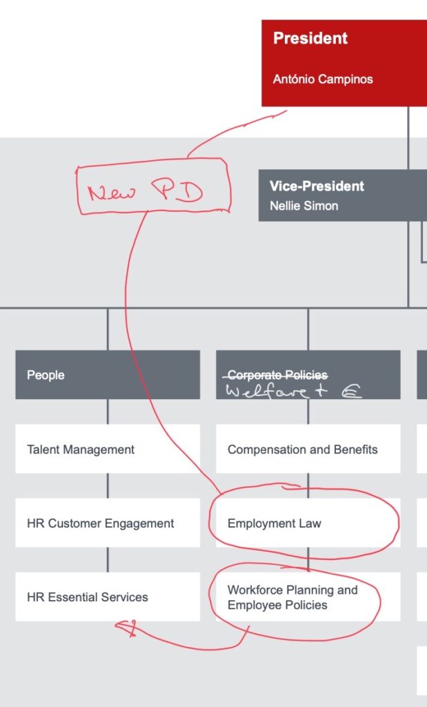 New EPO Org. Chart (simplified excerpt)